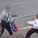 An off-duty response officer, PC Rishi Thobhani, has described how he jumped into action and chased down a shoplifter - despite being threatened with a large kitchen knife. 
