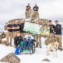 Mary Lamb, 65, suffered a chest infection, stomach bug and was 10 minutes away from hypothermia - but she finished three peaks challenge.