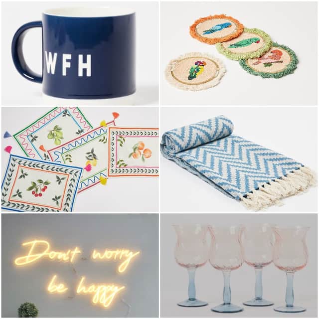 Some of the homeware items on sale at Oliver Bonas