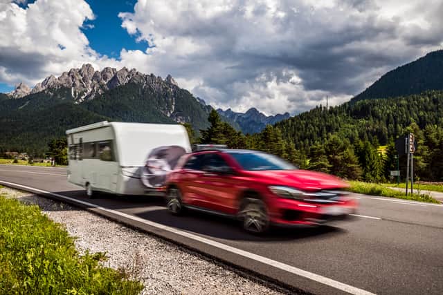 The change would allow some drivers to tow heavier caravans without sitting a separate test
