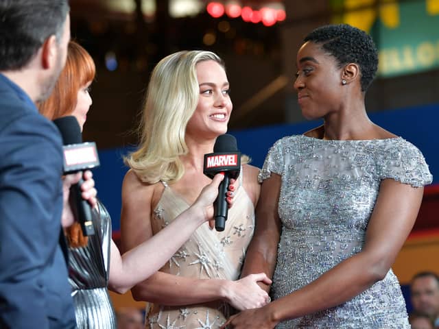 Brie Larson returns to Marvel in the highly-anticipated film The Marvels 