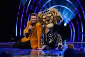 Pearly King and Masked Singer host Joel Dommett from The Masked Dancer (Pic: ITV)