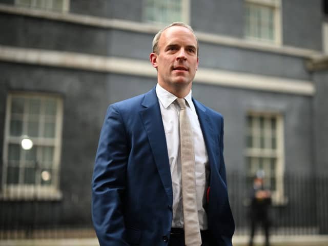 Dominic Raab is returning to his old roles. Credit: Getty Images