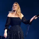 Adele performs on stage as American Express present BST Hyde Park in 2022.