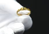 The ring which will be up for the auction later this month (Photo: Noonans) 