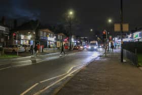 The scene in Bordesley Green, Birmingham, where a 12-year-old schoolboy riding an e-scooter has died after being involved in a horror crash with a bus.  