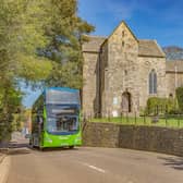 A stop on the way for the Purbeck breezer 60 bus (Photo: Scenic buses) 