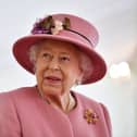 The late Queen Elizabeth II. 