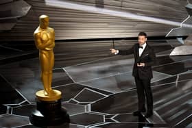 Jimmy Kimmel will host The Oscars 2023 which is the third time in his career - Credit: Getty Images