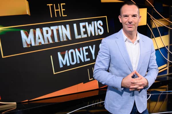 Martin Lewis pictured on set of The Martin Lewis Money Show (Credit: Multistory Media/Jonathan Hordle/ITV)