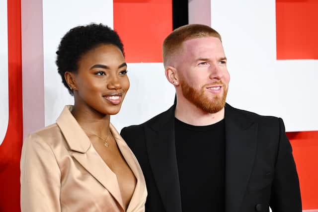 The couple have revealed they are engaged and expecting their first child together (Photo: Joe Maher/Getty Images)