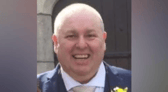 Mark Lang was struck down by his own white van, which was allegedly stolen, in Cardiff on March 28 - Credit: Family Handout