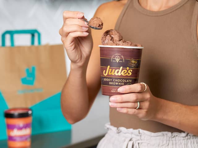  8,000 tubs of Jude’s Ice Cream are up for grabs across Saturday and Sunday (Photo: Deliveroo)