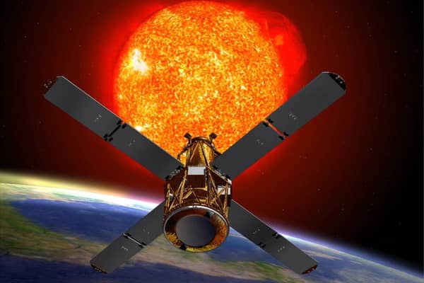 A defunct satellite weighing 660 pounds is expected to crash back to Earth in the early hours of Thursday.  Picture by NASA