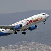 Jet2 has issued a warning to UK holidaymakers, urging them to check for possible delays due to strike action affecting Spanish air traffic services in April (Photo by Urbanandsport/NurPhoto via Getty Images)