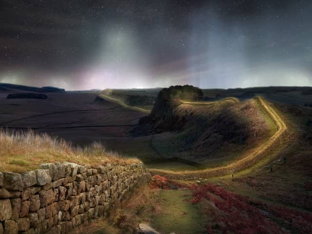 The majestic Hadrian's Wall (photo: English Heritage)