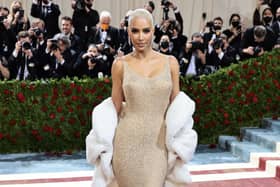 Kim Kardashian at the 2022 Met Gala