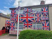 Royal fan decorates house with more than 100 Union Jack flags