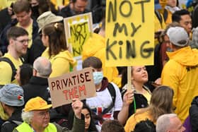 Republican protesters appear to have been arrested ahead of the King’s coronation (Photo: Getty Images)