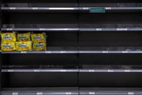 Crisps have been emptied from shelves after a computer glitch that occurred during an upgrade to Walkers’ computers systems slowed production (Photo: Chris J Ratcliffe/Getty Images)