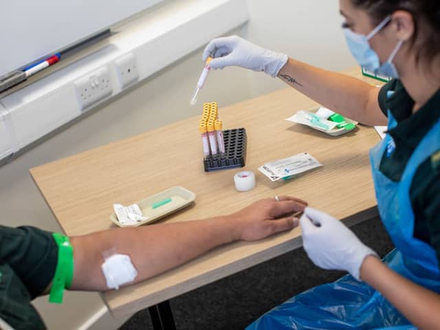 The blood test can pinpoint exactly where in the body the disease is coming from (Photo: Getty Images)