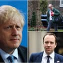 Boris Johnson’s former aide Dominic Cummings has published a WhatsApp exchange in which the Prime Minister appeared to describe Health Secretary Matt Hancock’s performance as “totally f***ing hopeless” (Photo: Shutterstock)