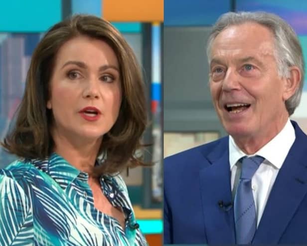 Susanna Reid grilled Tony Blair on the Iraq War (ITV)