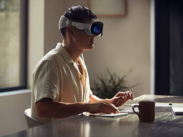 Apple have announced their mixed-reality headset, the Apple Vision Pro