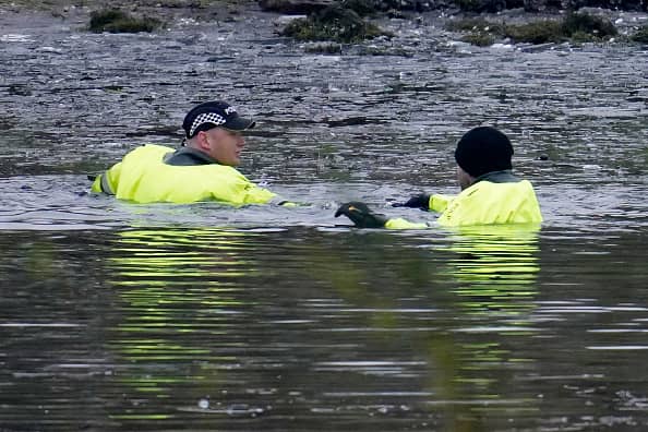 Police officers risked their lives to rescue four boys who died after falling through a frozen lake, an inquest has heard. (Photo by Christopher Furlong/Getty Images)