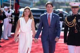 Justin Trudeau and Sophie first started dating in 2003 and got married two years later - Credit: Getty