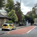 A man in his late teens has been arrested on suspicion of driving while under the influence of alcohol and dangerous driving.