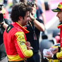 Carlos Sainz and Charles Leclerc had an exciting battle at the Monza Grand Prix