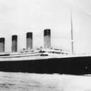 An artist's impression of Titanic on her maiden voyage.