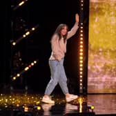 BGT's Sydnie Christmas is awarded the Golden Buzzer.