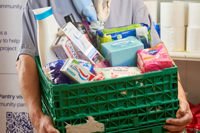 Carline Gandy-Brown at The Abbey Centre, Community Pantry, Westminster, London.