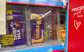 Numerous products are being kept in security boxes at supermarkets - including £2 chocolate bars (Photo: James Linsell Clark/SWNS)