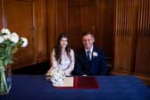 Claire and Ryan Kerry's wedding at Nottingham Registry Office.