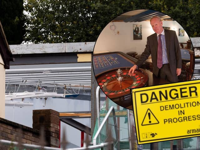 Millionaire Graham Wildin, 70, continuously defied court orders to knock down his illegal 10,000sq/ft leisure complex - and has even served jail time over it.