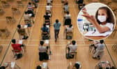 Special measures to make sure students sitting major exams weren't unfairly impacted by the pandemic have gradually slowed down (Photo: National World/Getty/Adobe Stock)