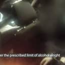 A burglar was caught driving a stolen car - more than FOUR TIMES over the legal drink limit. 