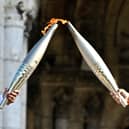Olympic torch. (Photo by Kristy Sparow/Getty Images)