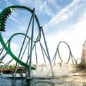 The Incredible Hulk Coaster at Universal Orlando Resort
