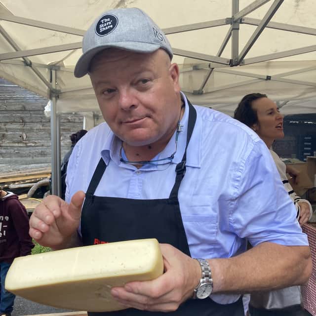 Eddy Baillifard, the king of raclette. Credit: NW