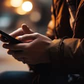 Person using their phone