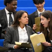 Grade boundaries are calculated after examiners see how well students did (Photo: Leon Neal/Getty Images)
