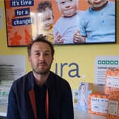 Guy Fennell, founder of sustainable nappy business Pura.