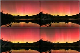 Northern Lights: Stunning timelapse video shows Aurora Borealis light up the Lake District. Credit: Gregg Wolstenholme Photography
