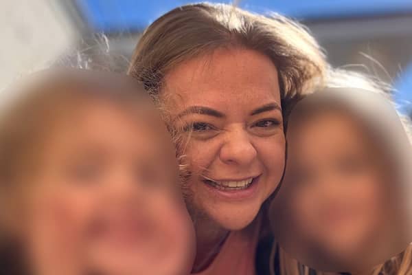 Lucy Parker and her daughters.
