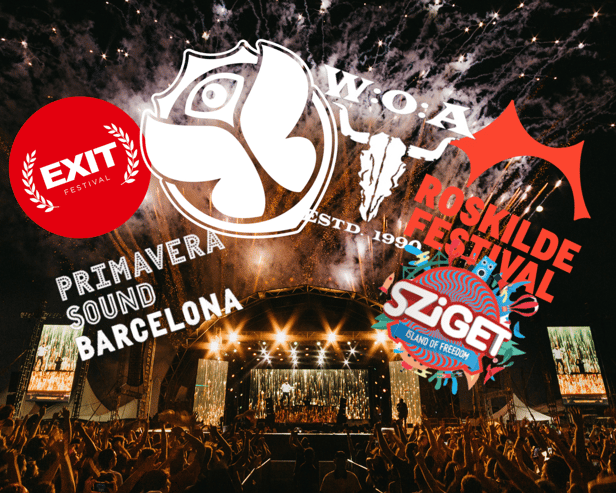 What's some of the festivals taking place across Europe in 2025 if some of the UK festivals aren't adventerous enough for you anymore?