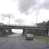 The driver of a Citroën C1 travelling the wrong way on the M55 in Lancashire on September 26.